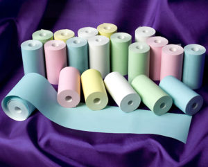 57 x 30 Thermal Roll Blue, Green, Pink, Yellow-0