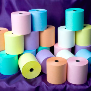 76 x 76 Laundry Rolls Blue, Green, Mauve, Orange, Pink, White, Yellow-0