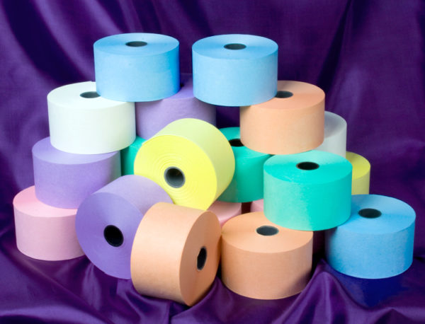 44 x 80 Laundry Rolls Blue, Green, Mauve, Orange, Pink, White, Yellow-0